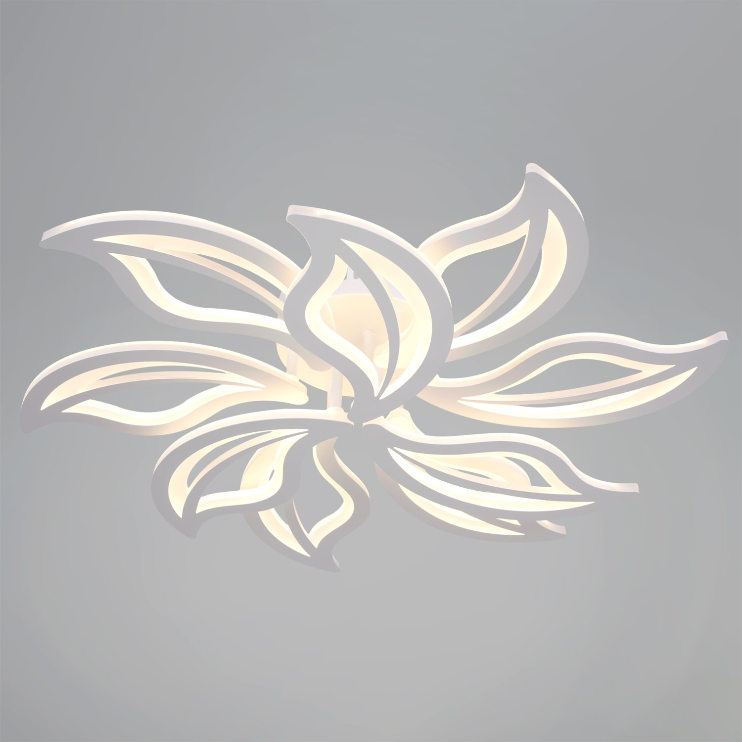 Светильник потолочный светодиодный 81990-0.3-6+3 WH LED 3000-6500К ПДУ+диммер S=32м2  *1