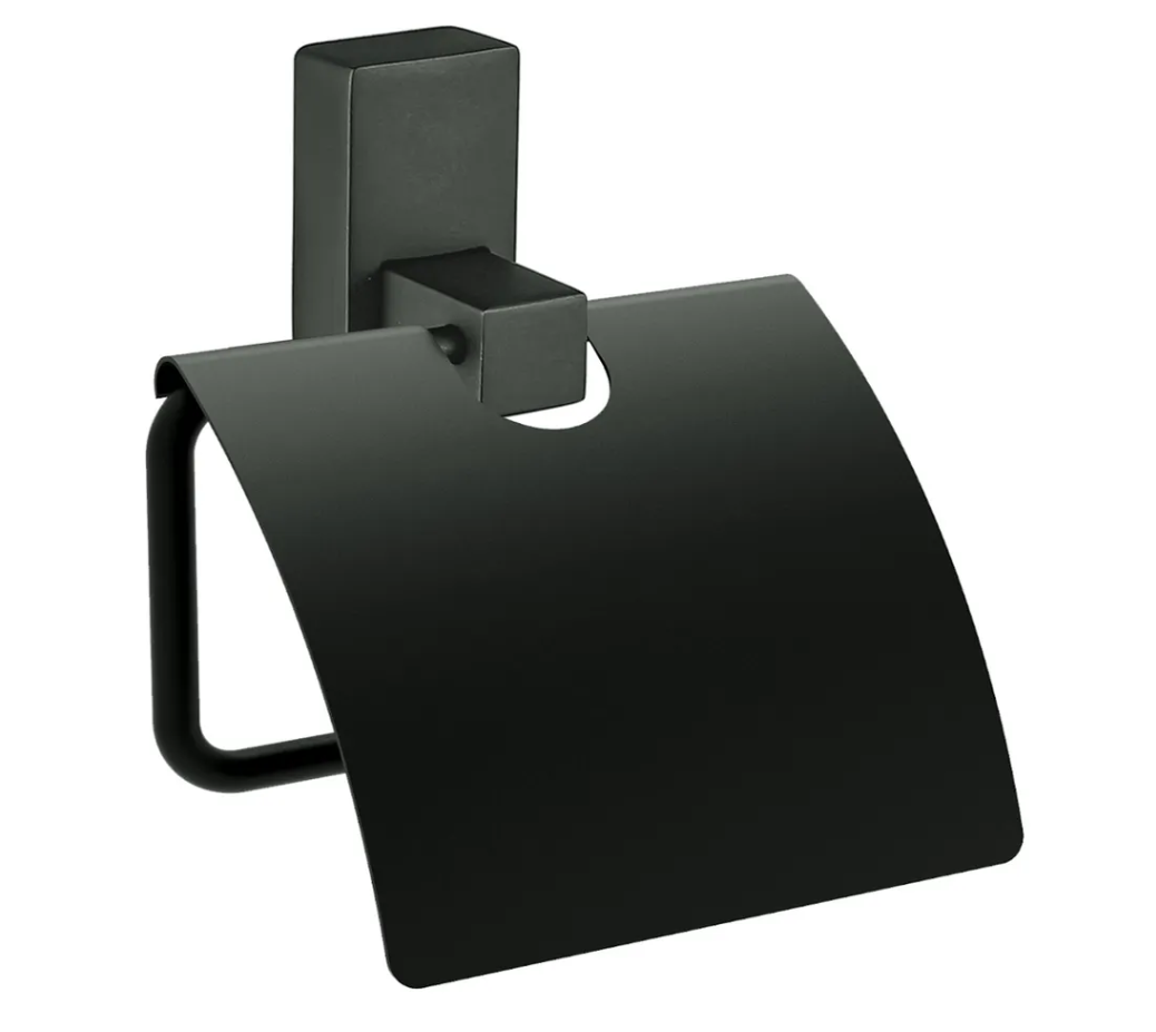 Держатель для туалетной бумаги Potato P1603 с крышкой *1/20 Держатель для туалетной бумаги Potato P1603 с крышкой *1/20