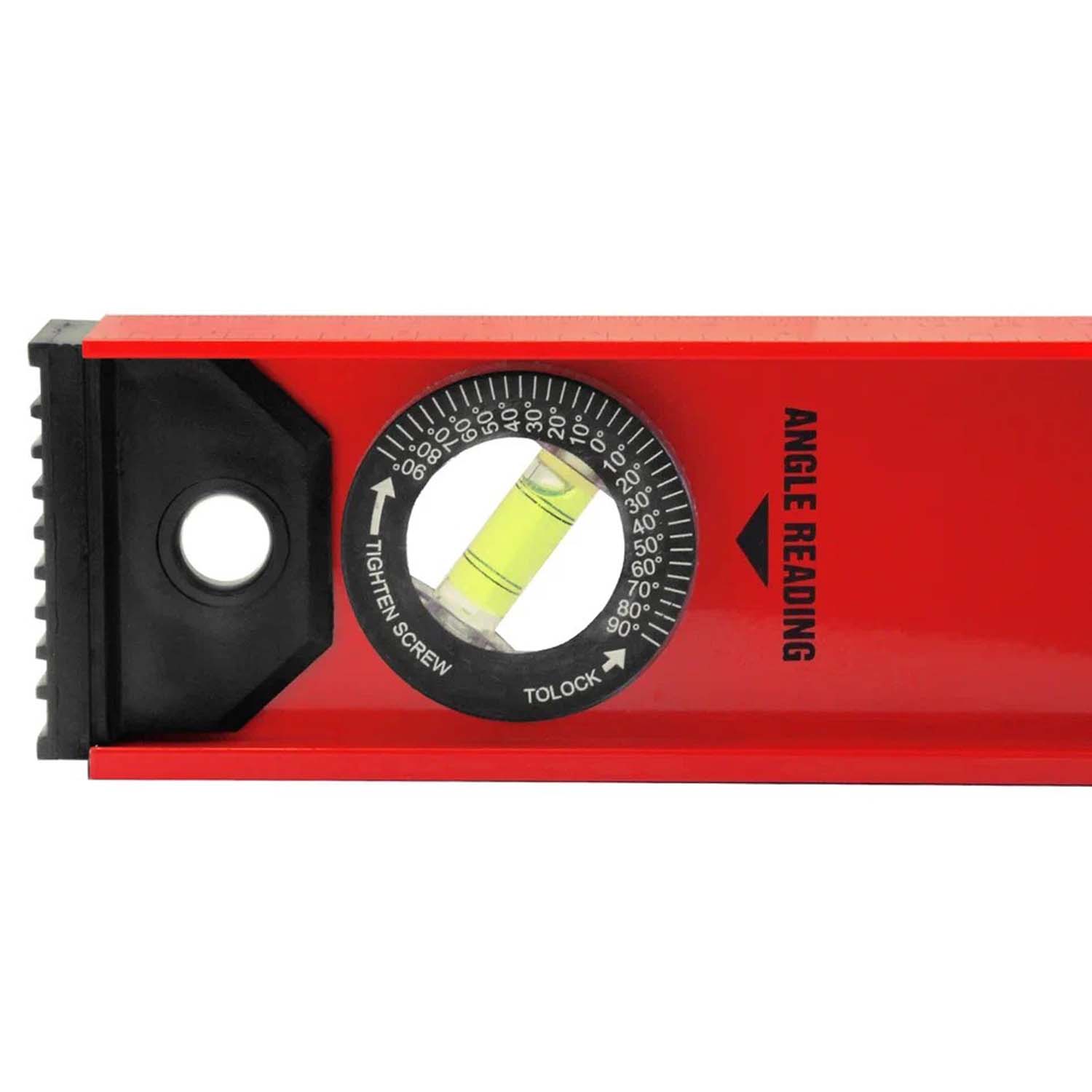 Уровень магнитный 3 глазка 400 мм VIRA