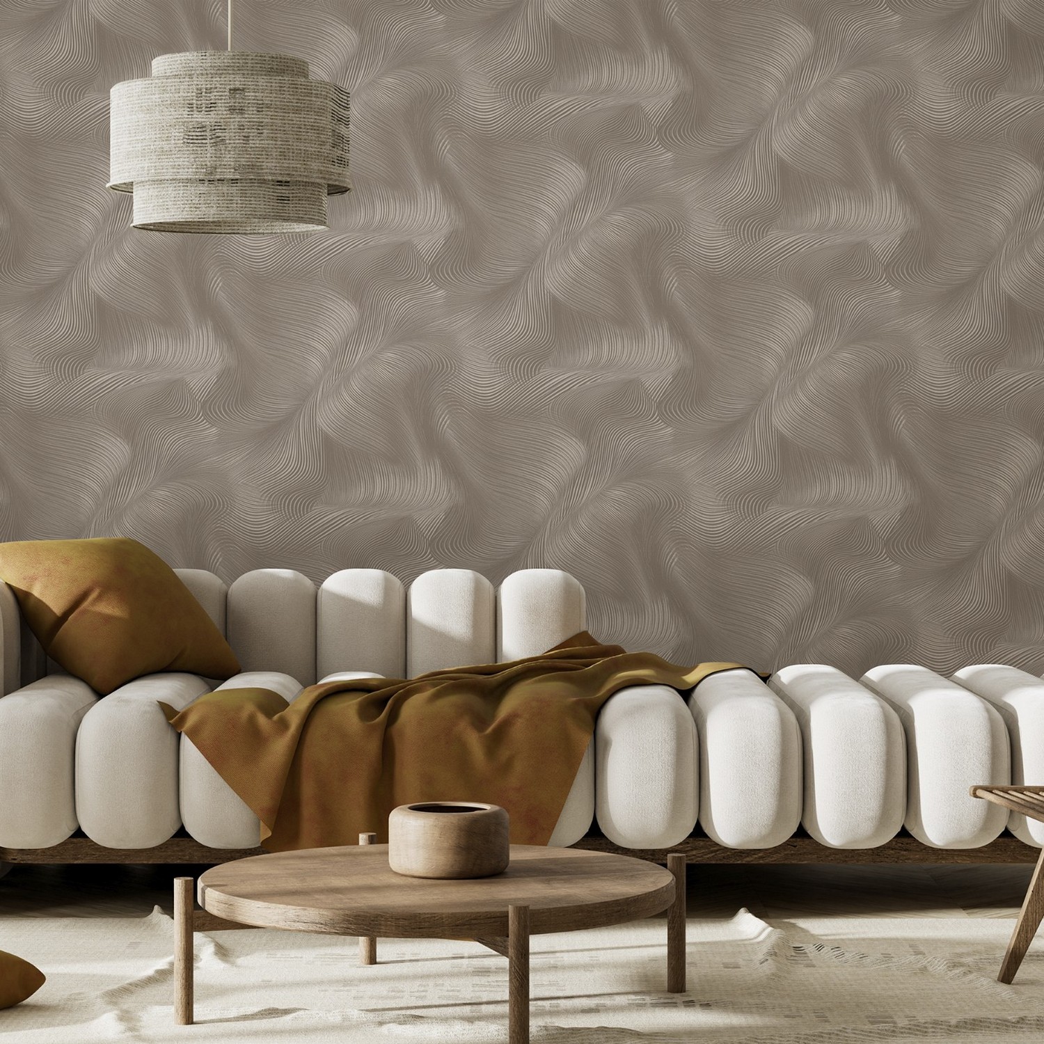 Обои флиз OSTIMA Atlantic (коричн.) 588648 1.06*10м *6