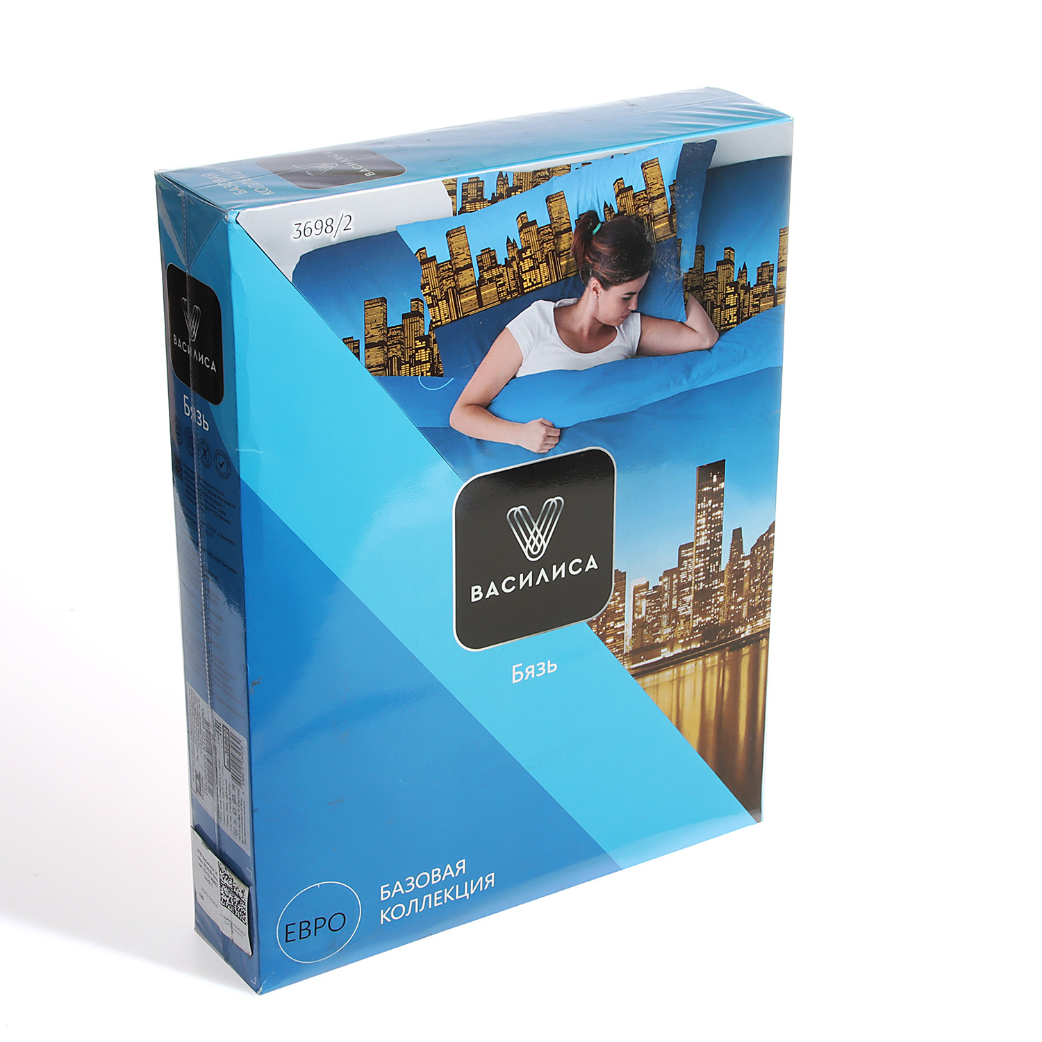 Постельное белье евро бязь Василиса 3698/2 Ночной город нав70*70,пр200*220 Постельное белье евро бязь Василиса 3698/2 Ночной город нав70*70,пр200*220