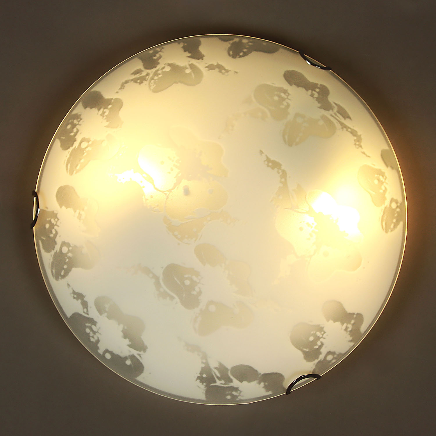 Светильник настенно-потолочный  стекло FX3036/12''   Е27 60Вт  (h=90, диам 300 ) 8кв.м.       VERNER