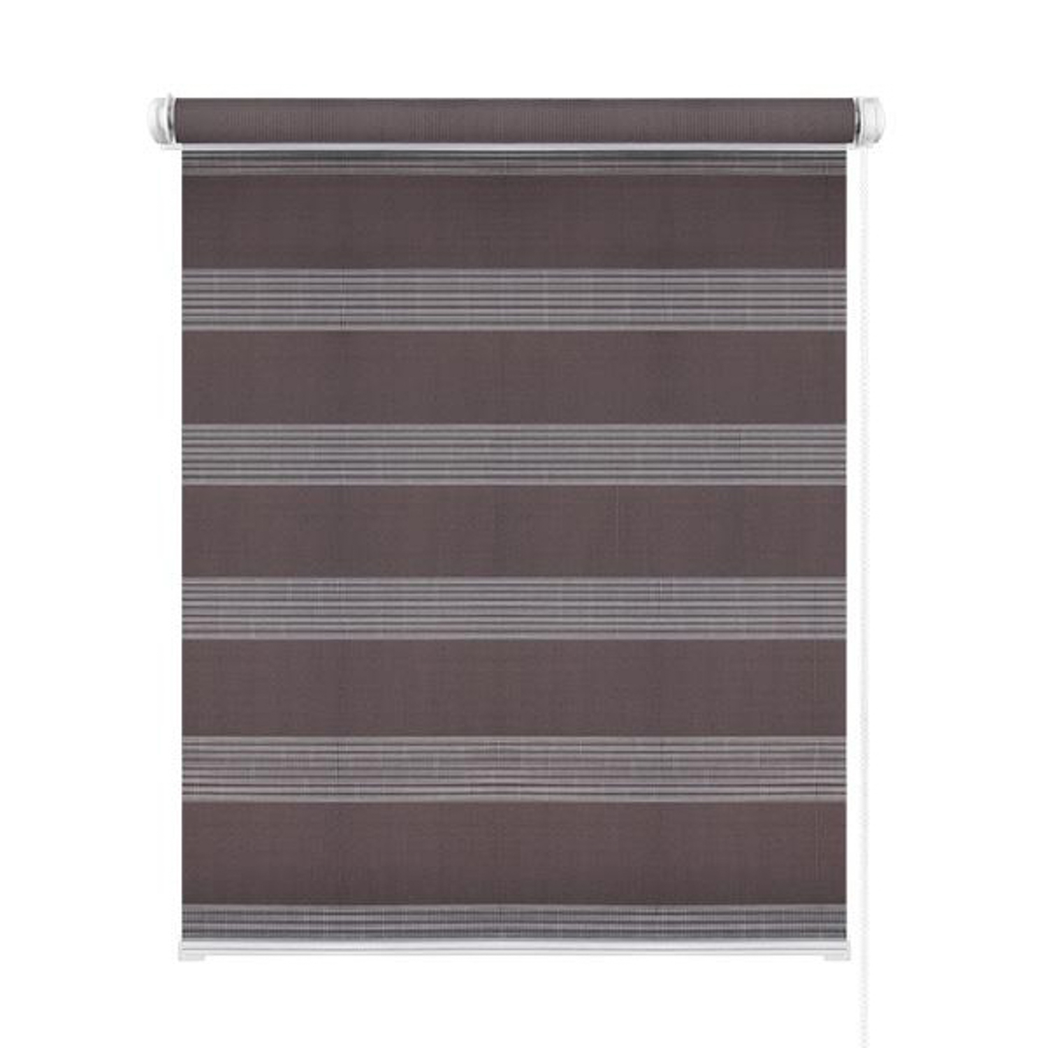 Рулонная штора Legrand День и ночь, 57х160 см, коричневый