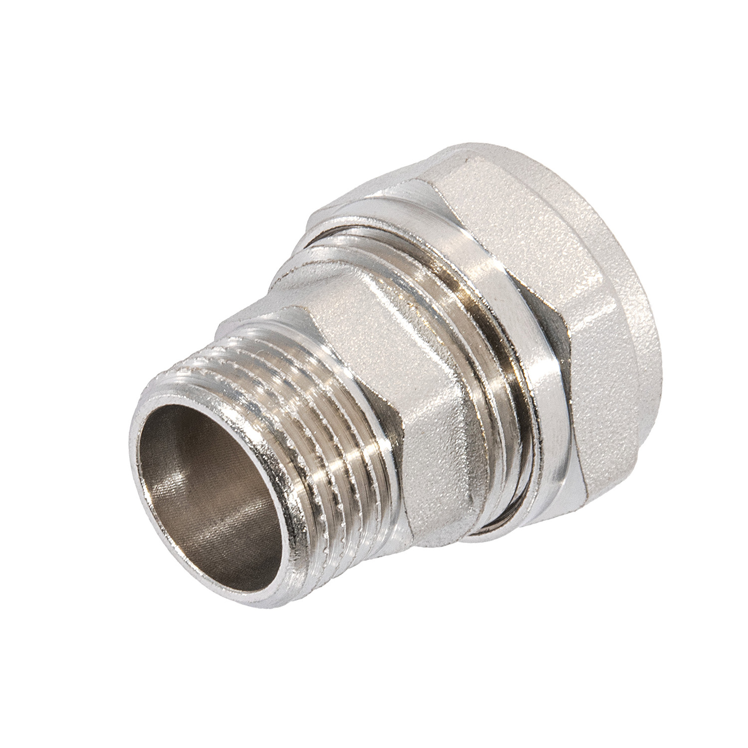 Муфта переходная 20х1/2"(Ø15) цанга/папа CTM CCM02012 *10/140