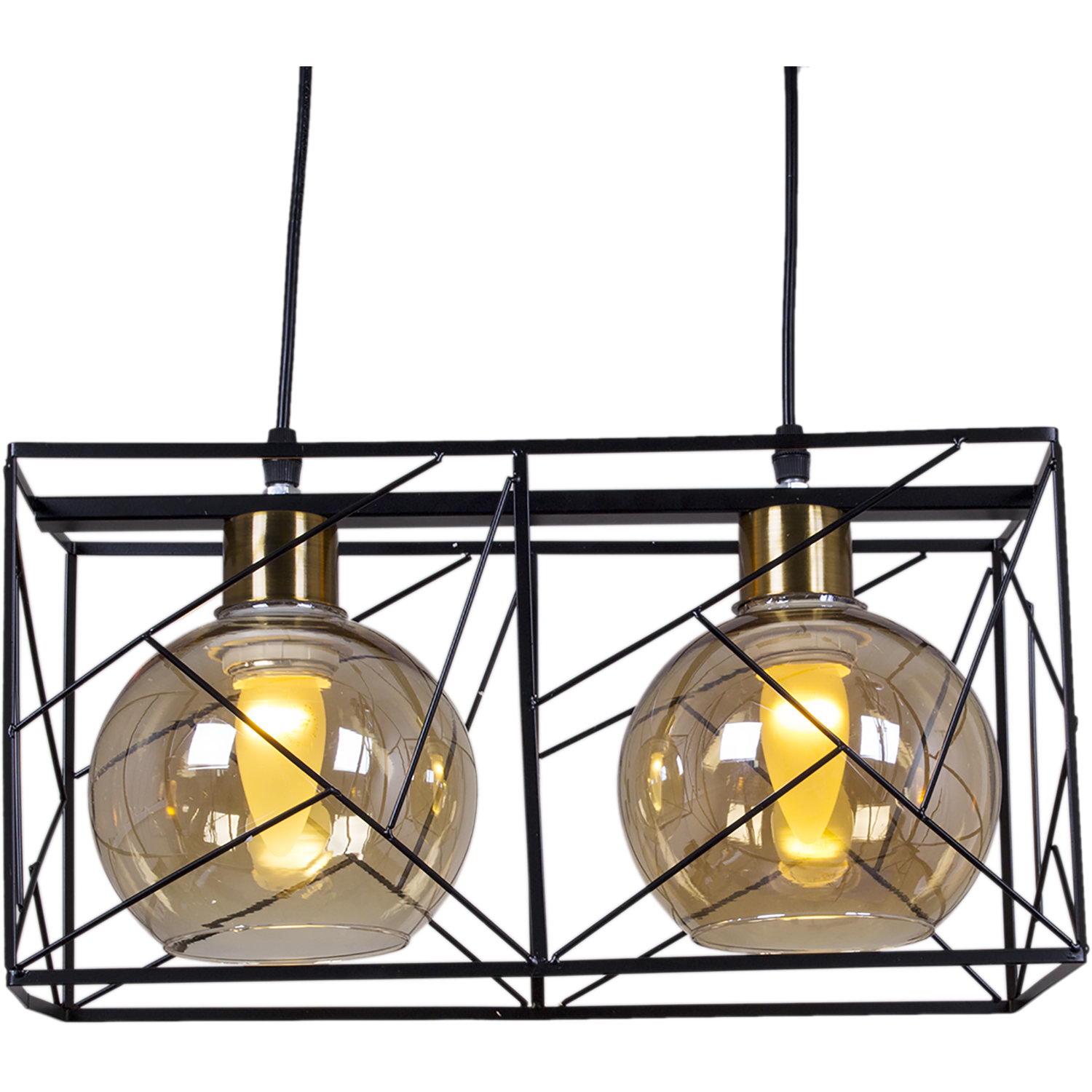 Светильник подвесной 03462-0.4-02 2*40W E27  S=12м2  *1