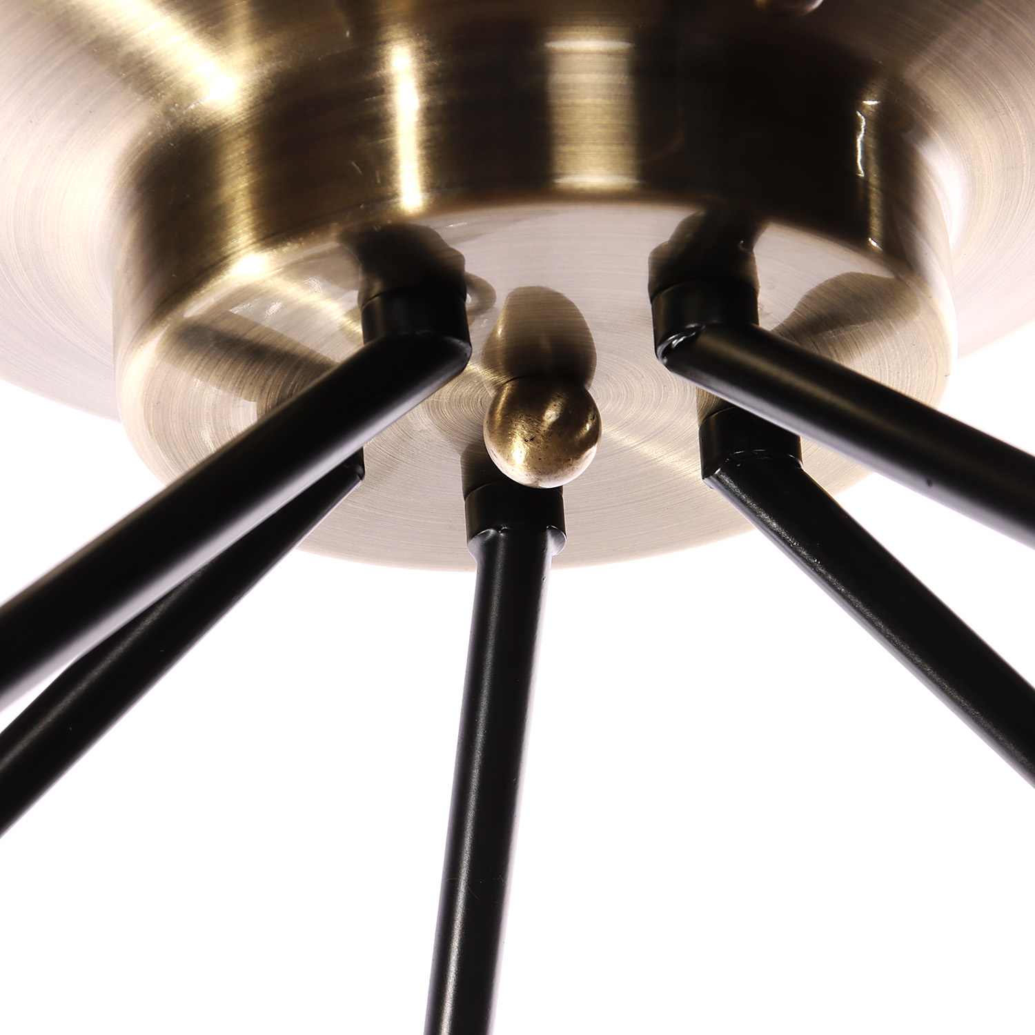 Люстра Verner Lighting A3942/5, 40 Вт, Е27, 5 ламп, античная бронза/черный Люстра Verner Lighting A3942/5, 40 Вт, Е27, 5 ламп, античная бронза/черный