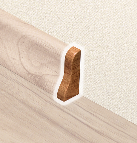 Заглушка левая и правая Tarkett, 60 мм, 243 brazil rosew, 2 шт.