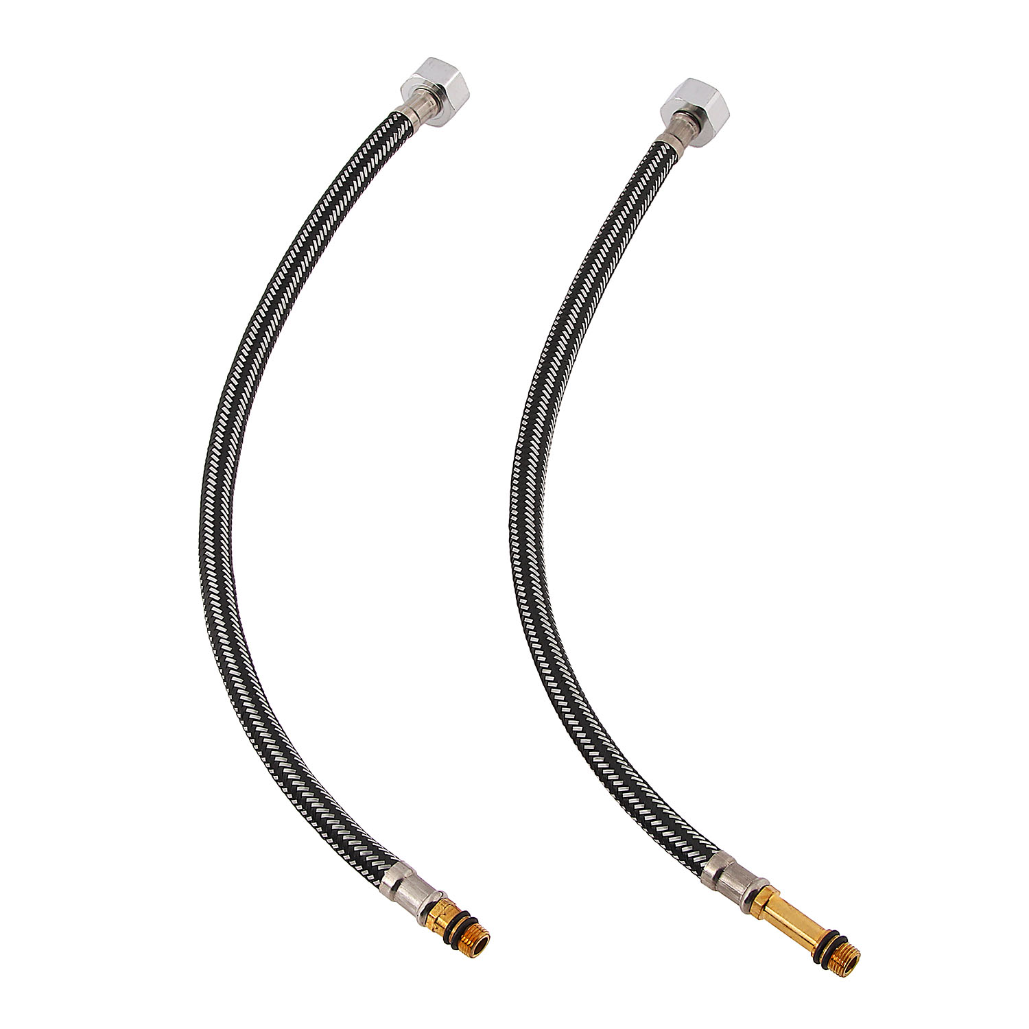 Смеситель для кухни FLOE FK234-DN с гибким изливом (черный) *1/10