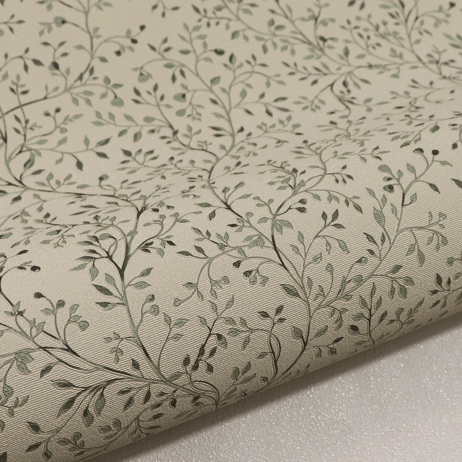 Обои флиз Elysium Коттон (беж./зел.) E26414 1,06*10м  *1/4