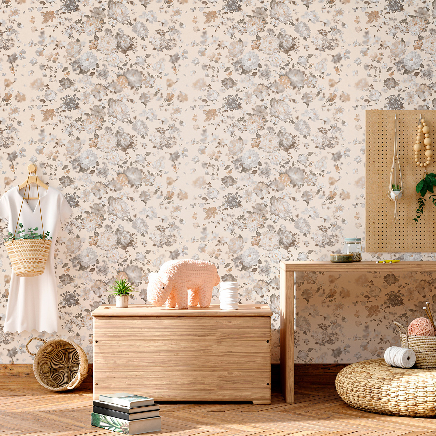 Обои флиз Elysium Гретта (бел./беж.) Е107700 1,06*10м *1/4