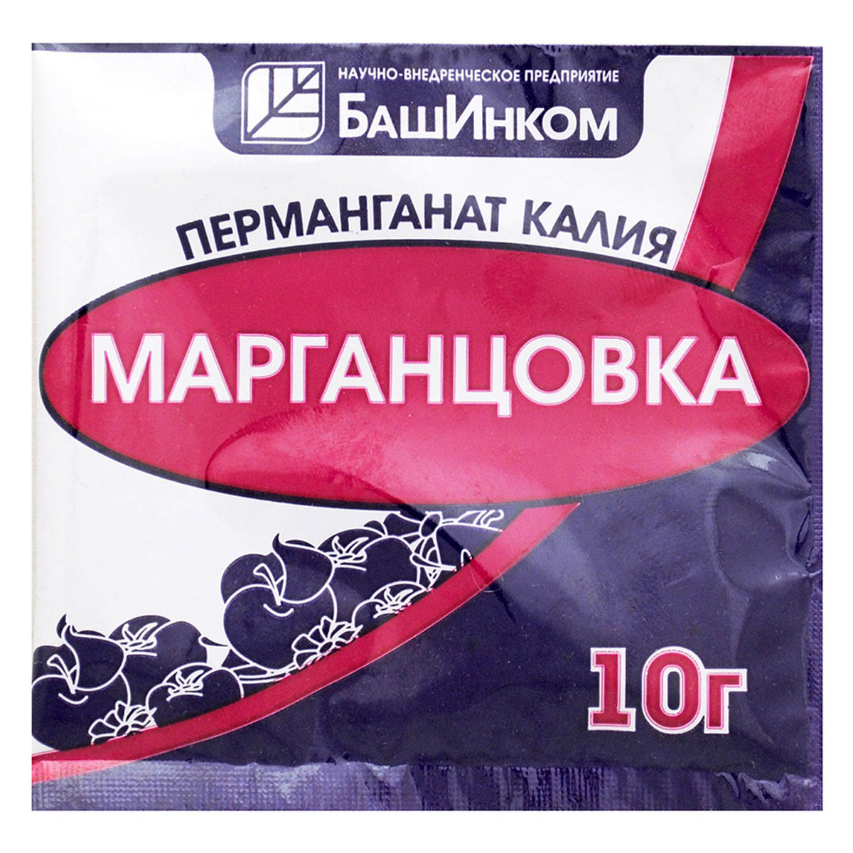 Марганцовка (перманганат калия) 10 г БашИнком