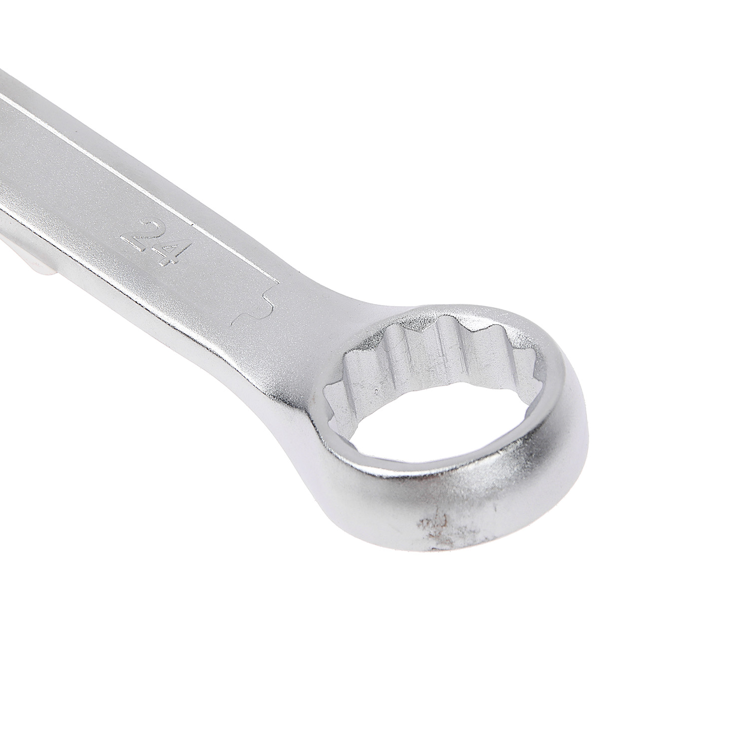 Ключ комбинированный 24мм холодный штамп CrV (70240) СЕРВИС КЛЮЧ *1/5/50