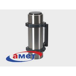 Термос нерж. "АМЕТ" 1,5л "Турист" Узкое горло, складн. ручка 1с56 (Аша) *1/8