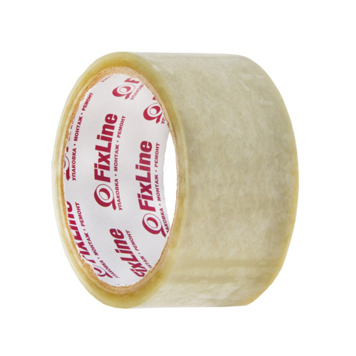 Лента клейкая прозрачная 48мм х 35м "FixLine" *6/36 Лента клейкая прозрачная 48мм х 35м "FixLine" *6/36