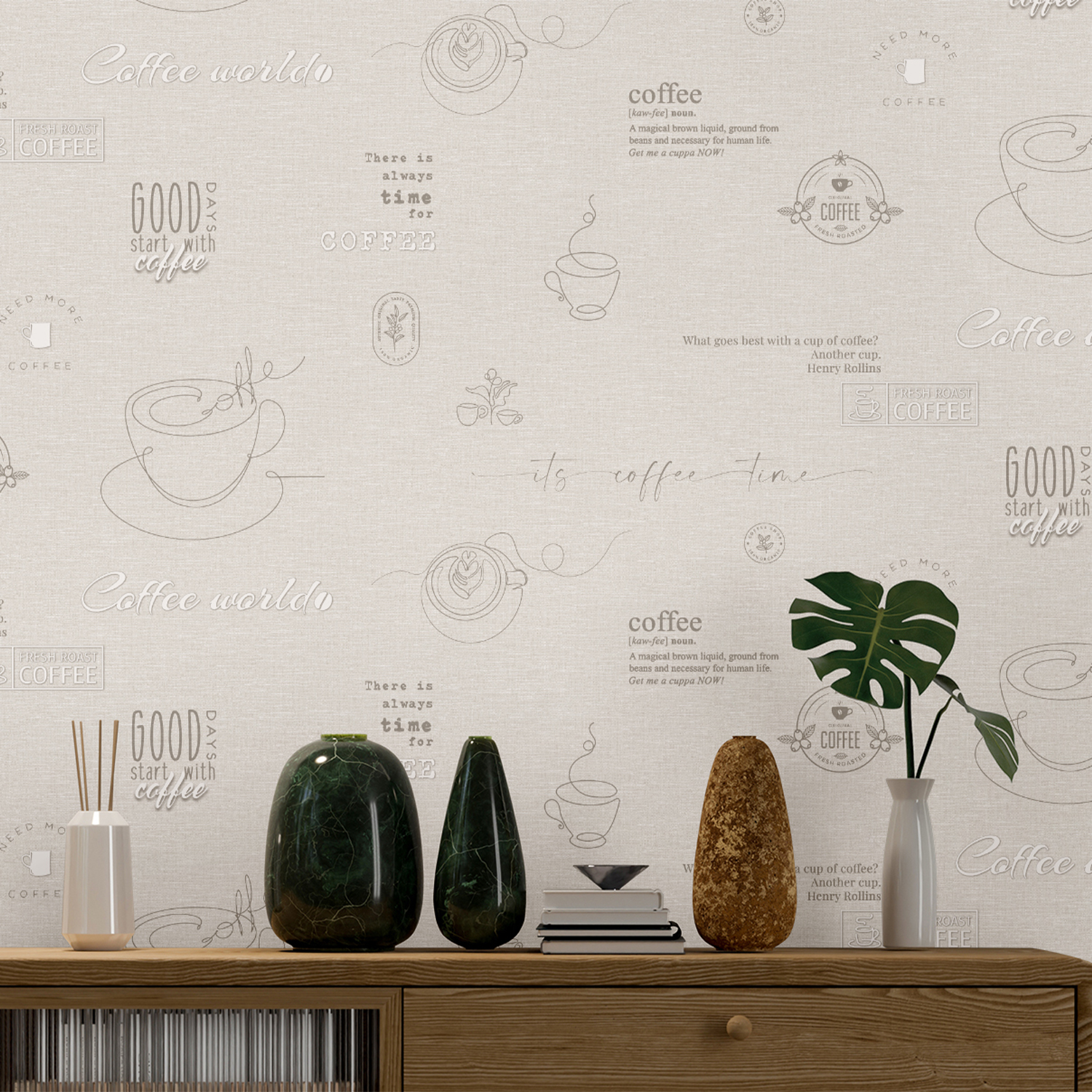 Обои флиз Ateliero Cafe (беж.) 589692 1.06*10м *6