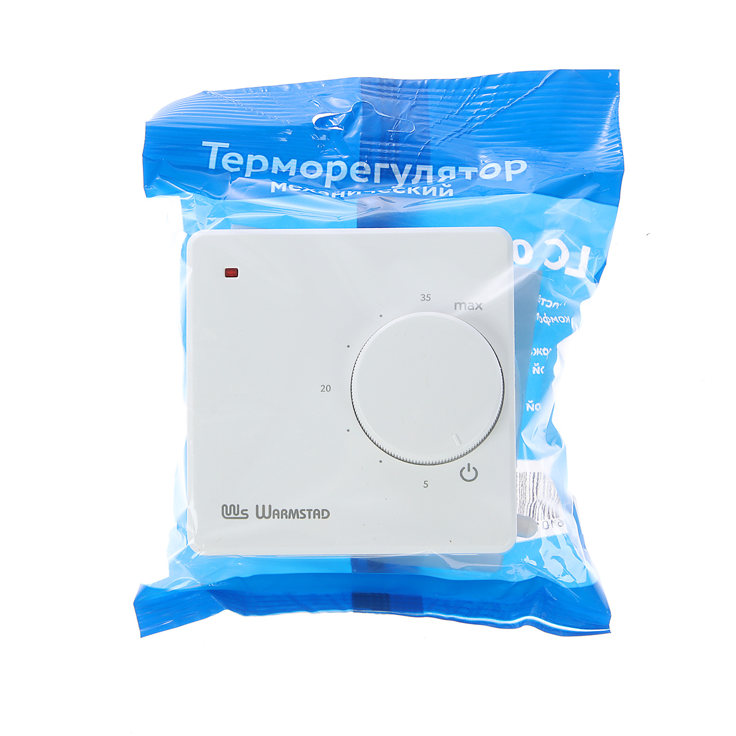 Мат нагревательный "Warmstad+" с терморегулятором WSM 220Вт/1,50кв.м *1 Мат нагревательный "Warmstad+" с терморегулятором WSM 220Вт/1,50кв.м *1