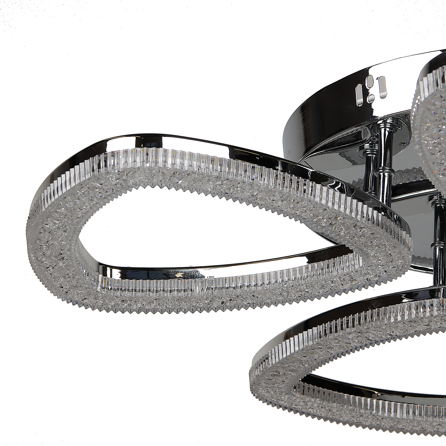 Люстра YH1232/4 CH 4*14W LED 3000-6500К (d-635; h-100) пульт  VERNER LIGHTING *1