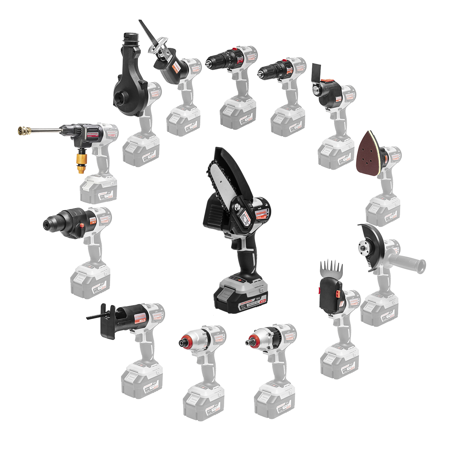 Пила цепная аккумуляторная 18В 2,5Ач Б/Щ Li-Ion шина10см шаг1/4"паз1,1мм ПЦА-4/18ВМ ИНТЕРСКОЛ*1/4