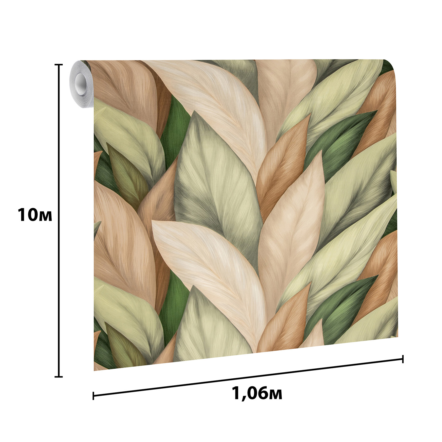 Обои флиз "Палитра" TREND Nature (зел.) TC72480-72  1,06*10м *6 Обои флиз "Палитра" TREND Nature (зел.) TC72480-72  1,06*10м *6