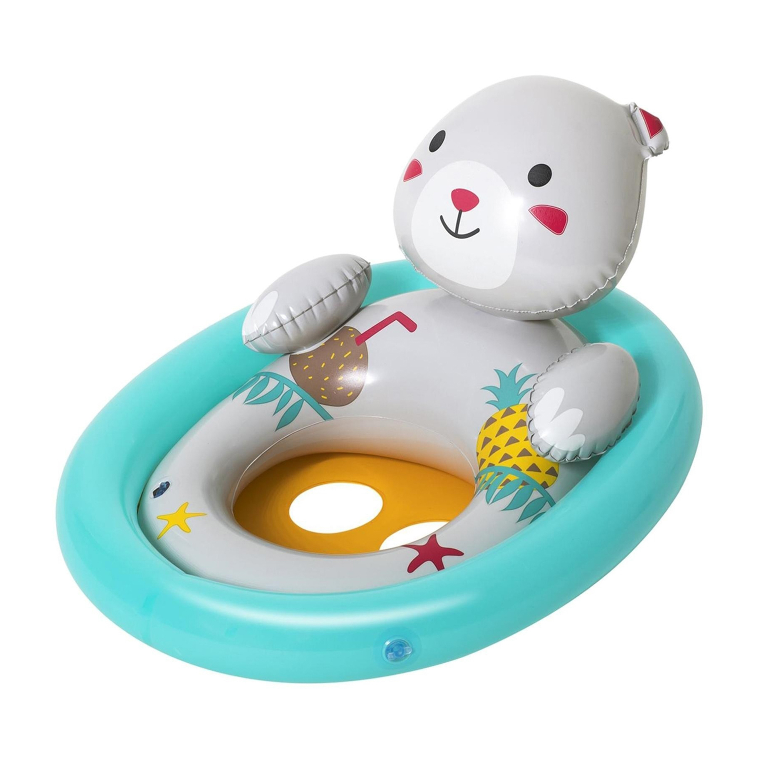 Круг для плавания с сиденьем "Животные" 81 х 56 см, от 1-3 лет, цвета микс 34058 499330 Круг для плавания с сиденьем "Животные" 81 х 56 см, от 1-3 лет, цвета микс 34058 499330
