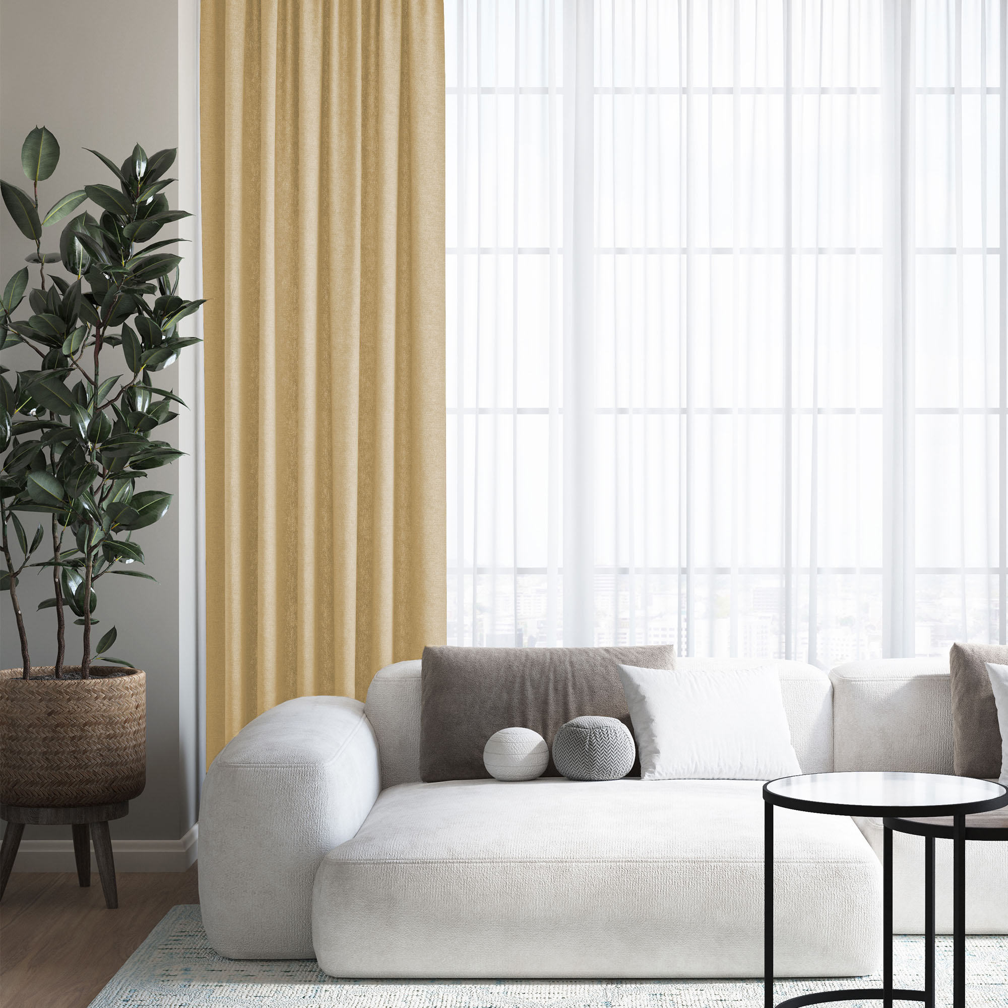 Штора блэкаут бархат 150*270см ангора Волшебная ночь *1/4