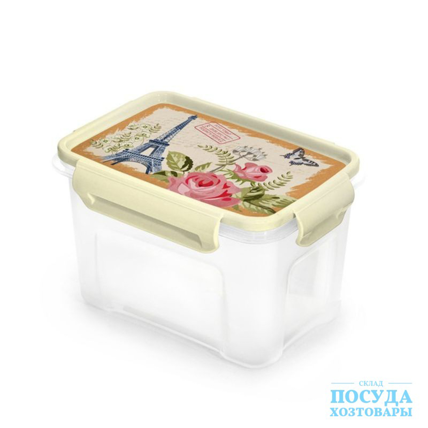 КОНТЕЙНЕР "Classic" 1,1л 165х116х95мм д/микров.печи арт.76262 ("ПБ") *1/36 КОНТЕЙНЕР "Classic" 1,1л 165х116х95мм д/микров.печи арт.76262 ("ПБ") *1/36