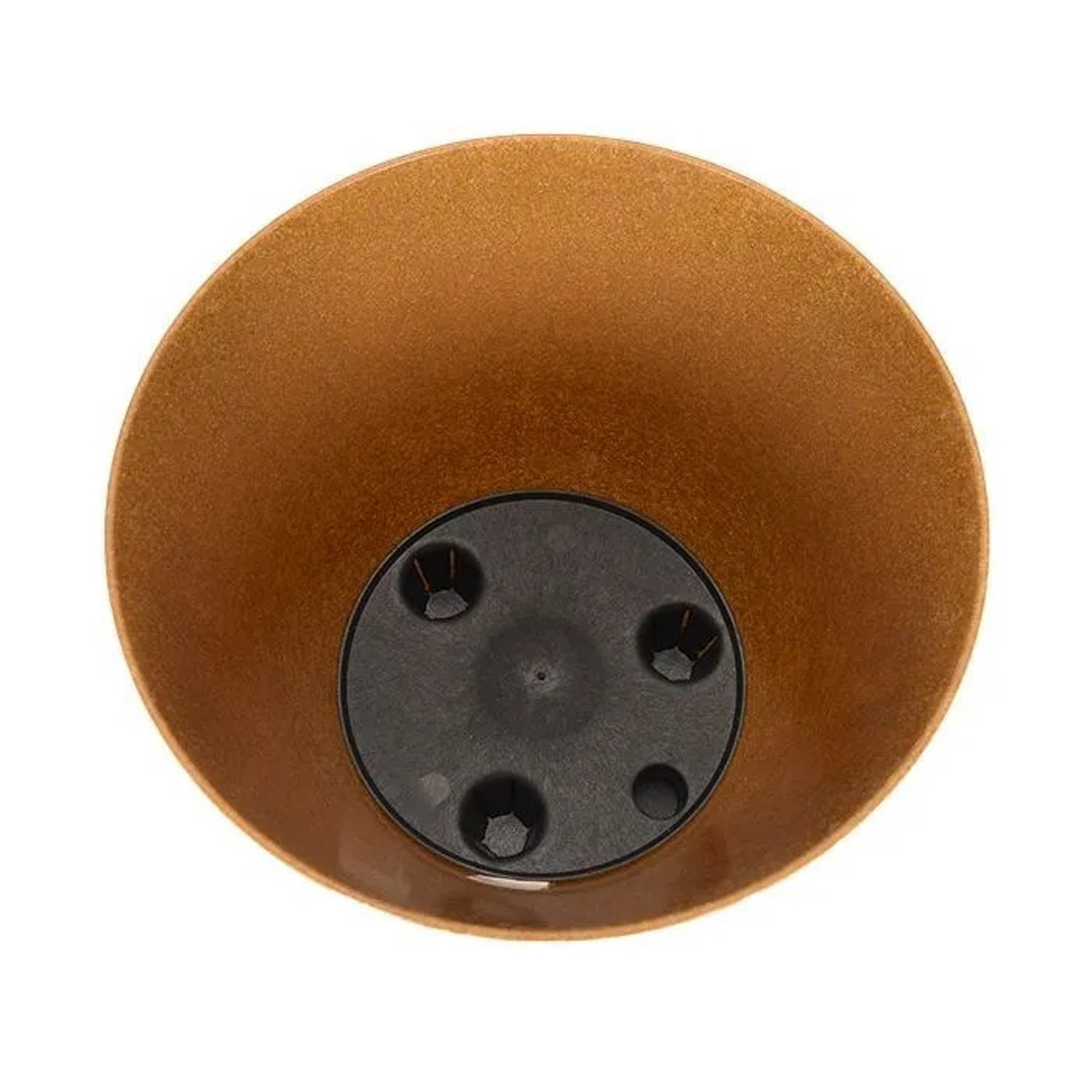 Кашпо пластм. "Конус Эко" 5,2л d верха225мм h205мм,съем дрен.решетка Гранит "5plast.ru" *1/9