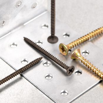 Саморезы по металлу BROZEX пакет 3,5*51 частая резьба (20шт) *10/100