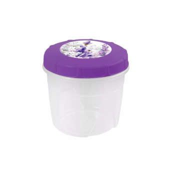 Банка для продуктов пластм. с закруч.крышкой "Lavander" 0,7л арт.57744 ("Полимербыт") *1/27 Банка для продуктов пластм. с закруч.крышкой "Lavander" 0,7л арт.57744 ("Полимербыт") *1/27