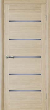 Дверное полотно остекленное 2000х800х36 мм BROZEX-WOOD Comfort-2, лиственница капучино 3D Дверное полотно остекленное 2000х800х36 мм BROZEX-WOOD Comfort-2, лиственница капучино 3D