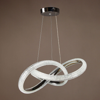 Люстра 9233/96W Chrome  450 мм 3 реж., пульт S=16м2  VERNER LIGHTING *1