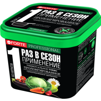 Удобрение универсальное с биодоступным кремнием ведро 1л TURBO Bona Forte *12