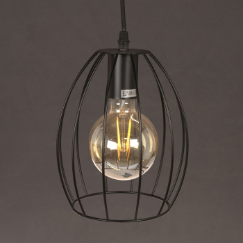 Люстра IL1011-1P-05 BK 40Вт Е27 S=6м2  *1