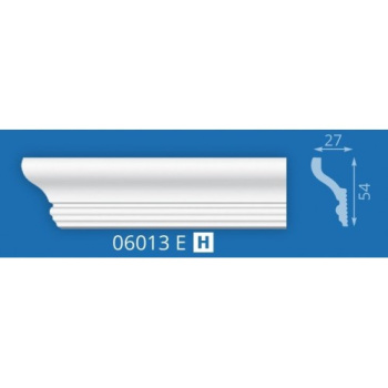 Плинтус потолочный  06013Е  2,0м 27*54  (подходит для натяжного потолка) ЛАГОМ *90 Плинтус потолочный  06013Е  2,0м 27*54  (подходит для натяжного потолка) ЛАГОМ *90