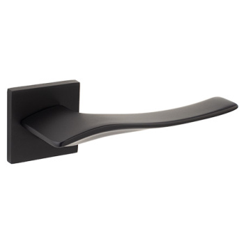 Ручка раздельная ЧЕРНЫЙ матовый H-30152-A-BLM Slim Code Deco  *1/18