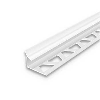 Профиль-раскладка внутренняя д/плитки 8мм ИДЕАЛ 001 Белый 2,5м *50
