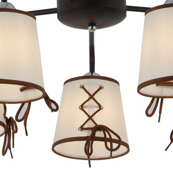 Люстра IL6103-5COU-79 CF CR Е27 60Вт S=30м2 *1