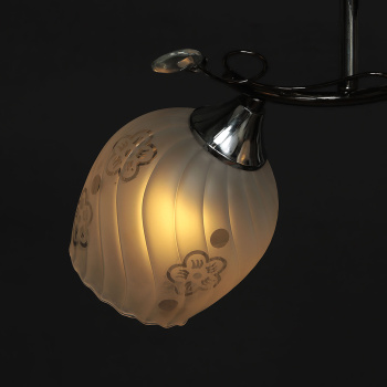 Люстра Verner Lighting А2662/2, 40 Вт, Е27, 2 лампы, черный/хром