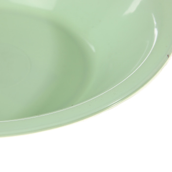 Тарелка пластм. глубокая д.185мм Салатный глянц. арт.wtc-802 ("Новороссийск") *1/50