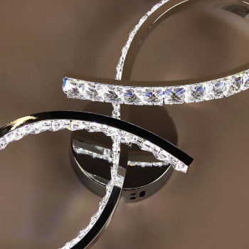 Бра светодиодный  8896/40W 180 мм Chrome VERNER LIGHTING *1/10