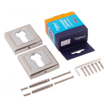 Накладка п/цилиндр НИКЕЛЬ матовый НК-К Нора-М *1/10/50