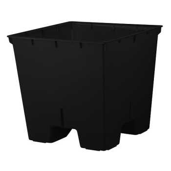 Кашпо пластм. "London CUBE"  4,2л 177х177мм h184мм со вставкой Французский платан IG780010105 *1/6