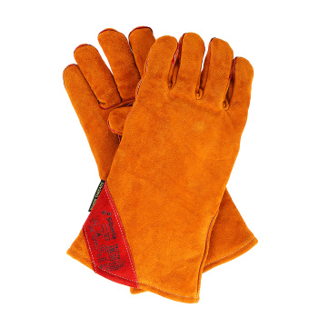 Краги сварщика спилковые зимние, подклад мех Siberia *1/6/12/48