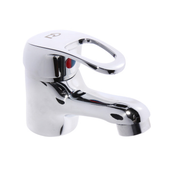 Смеситель для умывальника Roegen RB402A, короткий излив, рычажный