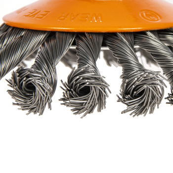 Щетка-насадка "колесо" М22 для УШМ 125 мм STURM латун.волн.пров. (арт.5241402) *1/60