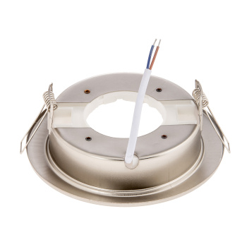 Светильник встраиваемый GX70 H5 Ecola без рефлектора сатин-хром FS70H5ECB *10/40