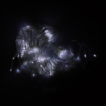 Гирлянда Сеть, 24 В, VEGAS 1,2х1 м, 144 ламп, белый(нужен блок ЕД711)