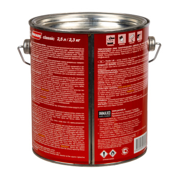 Лак акриловый для наружных и внутренних работ по камню и кирпичу глянцевый 2,5 л PARADE L-40 *1/3