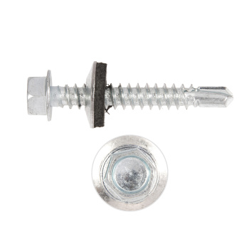 Саморезы кровельные BROZEX 5,5*32 цинк (10кг) промтара *10