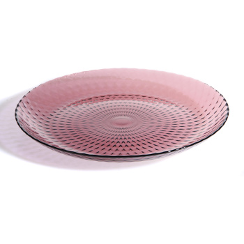 Тарелка стекло "Идиллия" лилак 25см обеденная Q1308 (Luminarc) *6/24